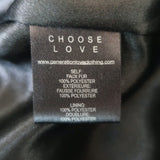 Generation Love Roxanne Faux Fur Vest Black Size Medium