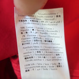 Valentino Rosette Collared Shirt Red Stretch Cotton Size 42 Long Sleeve Top