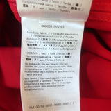 Valentino Rosette Collared Shirt Red Stretch Cotton Size 42 Long Sleeve Top