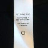 FRAME Smocked Sleeveless Blouse Black & White Polka Dot Silk Size Small