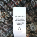 FRAME Shrunken Sweater Vest Purple Marled Knit Size Small