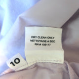 Ulla Johnson Lune Tiered Midi Dress Lavender Ruffled Cotton Size 10