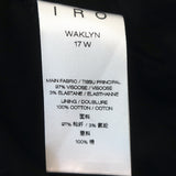 IRO Waklyn Sequin Open-Front Jacket Black Size 42
