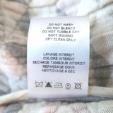 IRO Quilted Moto Jacket Otavia White/Gray Cotton-Blend Jacquard Size 42