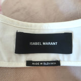 Isabel Marant Tie Waist Jacket Beige Cotton Size 40