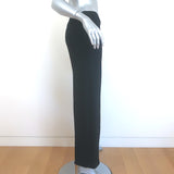 St. John Metallic Santana Knit Pull-On Pants Black Size Small