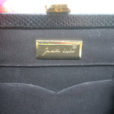 Judith Leiber Jeweled Clasp Small Snakeskin Crossbody Bag Dark Green