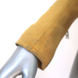 IRO Ashville Motorcycle Jacket Yellow Leather Size 40