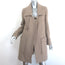 J Brand Patch Pocket Coat Taupe Felted Wool Size 6