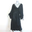 Julie Harrah The Courteney Slip Dress & Top Set Black Charmeuse Size Medium NEW