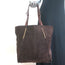 Lanvin Miss Sartorial Tote Dark Brown Suede Large Shoulder Bag