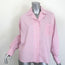 Loewe Anagram Logo-Embroidered Button Down Shirt Pink Poplin Size 36