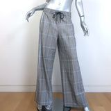 ME+EM Side-Stripe Houndstooth Drawstring Pants
