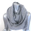 Magaschoni Cashmere Infinity Scarf Gray