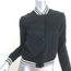R13 Shrunken Roadie Jacket Black Satin Size Small