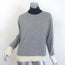 Rag & Bone Rhea Colorblock Turtleneck Sweater Gray Cashmere-Wool Size Medium