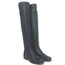 Stuart Weitzman 5050 Over the Knee Boots Black Leather Size 9