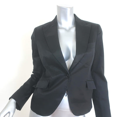 Tagliatore 0205 Blazer Black Size 38 One-Button Jacket