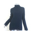 The Row Ribbed Knit Turtleneck Sweater Navy Wool-Cashmere Size Large