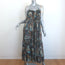 Ulla Johnson Cari Rope-Strap Maxi Dress Batik Print Cotton-Blend Size Small