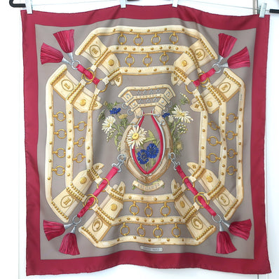 Vintage Hermes 1970 Aux Champs by Caty Latham