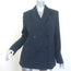 Weekend Max Mara Nervoso Double Breasted Blazer Navy Virgin Wool Size US 10 NEW