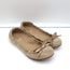 Valentino Garavani Studded Bow Ballet Flats Gold Size 37.5