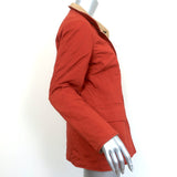 Loro Piana Reversible Twenty K Storm System Jacket Orange/Beige Size 42