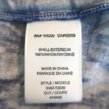 Joie Tank Top Tabo Deep Indigo Blue Ikat Print Jersey Size Small NEW