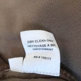 Ulla Johnson Puff Sleeve Blouse Giles Brown Velvet Size 0 Ruffle Neck Top