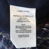 Veronica Beard Smocked Mini Dress Melnar Navy Metallic Plaid Size 6 NEW