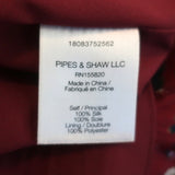 Veronica Beard Riggins Flounce Mini Dress Bordeaux Floral Print Silk Size 4