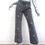 Off-White c/o Virgil Abloh Floral Print Jeans Gray Denim Size 25