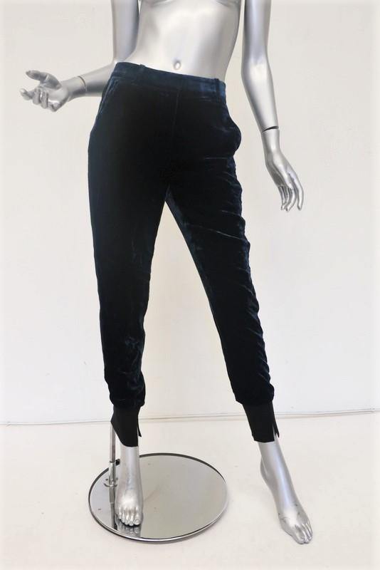 3.1 Phillip Lim Velvet Joggers Sapphire Size 0 Track Pants - Celebrity Owned