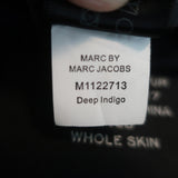 Marc by Marc Jacobs Rabbit Fur Jacket Karina Deep Indigo Size Medium