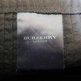 Burberry Pleated Skirt Black Pintucked Cotton Size US 8