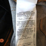 Gucci Acid Wash Skinny Jeans Faded Black Stretch Cotton Size 24 available at CelebrityOwned.com img_12