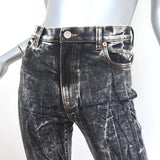 Gucci Acid Wash Skinny Jeans Faded Black Stretch Cotton Size 24 available at CelebrityOwned.com img_2