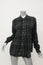 Hartford Plaid Button Down Shirt Gray/Black Cotton Size 5 Long Sleeve Top