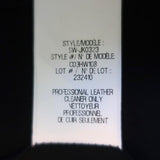Helmut Lang Sugar Cropped Jacket Black/Cream Leather-Trim Crepe Size 0 available at CelebrityOwned.com img_10