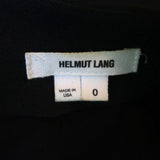 Helmut Lang Sugar Cropped Jacket Black/Cream Leather-Trim Crepe Size 0 available at CelebrityOwned.com img_9