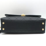 Chanel 2019 Quilted Small Flap Bag Black Grained Calfskin Leather Crossbody