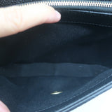 Chanel 2019 Quilted Small Flap Bag Black Grained Calfskin Leather Crossbody