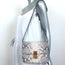 Celine Medium Classic Box Bag Gray/Cream Snakeskin Flap Bag
