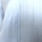 Isabel Marant Etoile Long Sleeve Shirtdress Light Blue Tonal Stripe Size 38