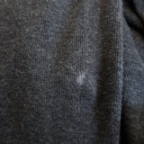 Brunello Cucinelli Monili Trim V-Neck Long Sleeve Top Charcoal Size Medium