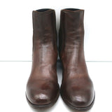 Officine Creative Chelsea Boots Brown Leather Size 38 Mid-Heel Ankle Boots