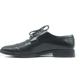 Saint Laurent Studded Derby Oxfords Dylan Black Leather Size 40 Lace-Up Flats