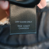 Marc Jacobs Sleeveless Dress Black/Pink Pleated Chiffon Size 2 NEW