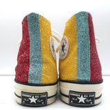 Converse x JW Anderson Glitter Chuck 70 High Top Sneakers Size 10.5 W / 8.5 M
